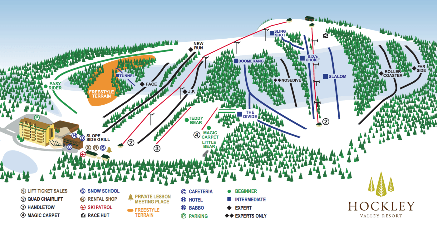 Hockley Valley Trail Map